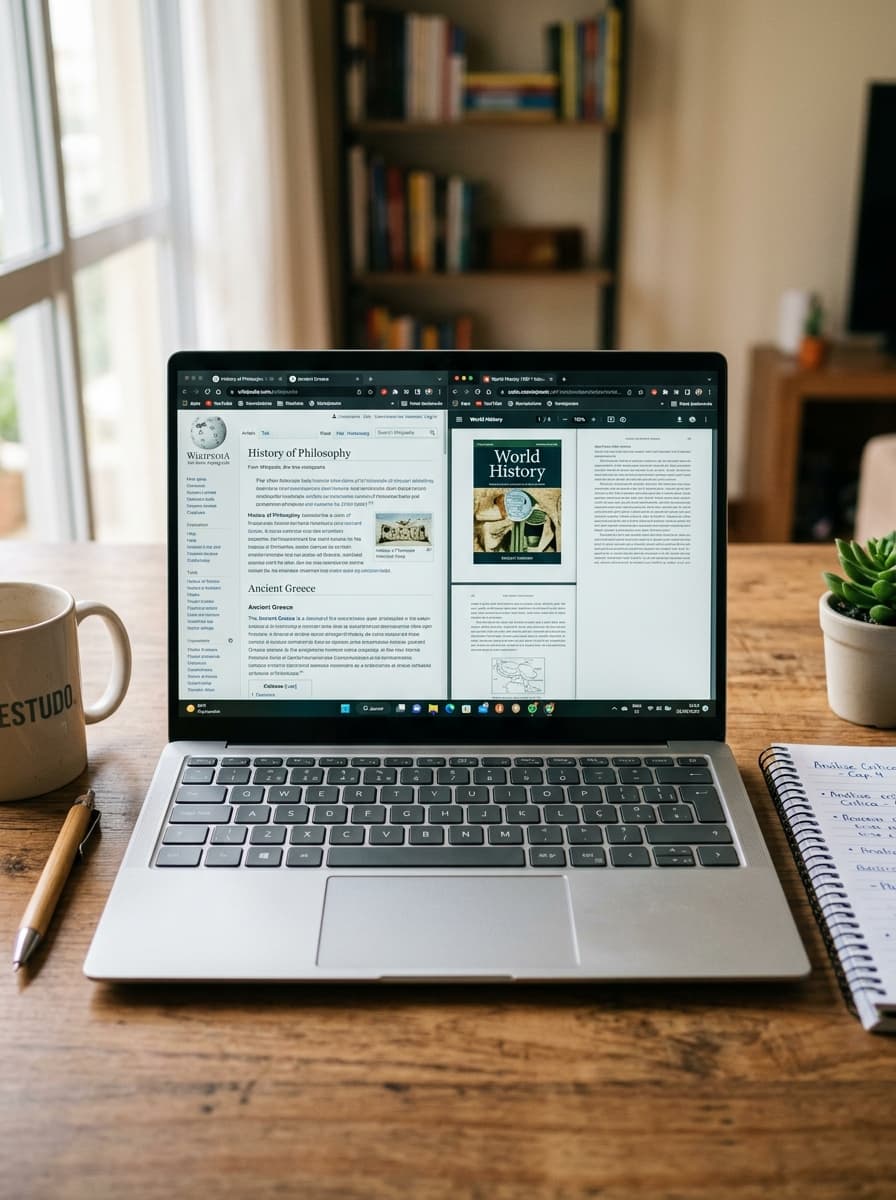 Foto de referência do desejo: Notebook para estudar