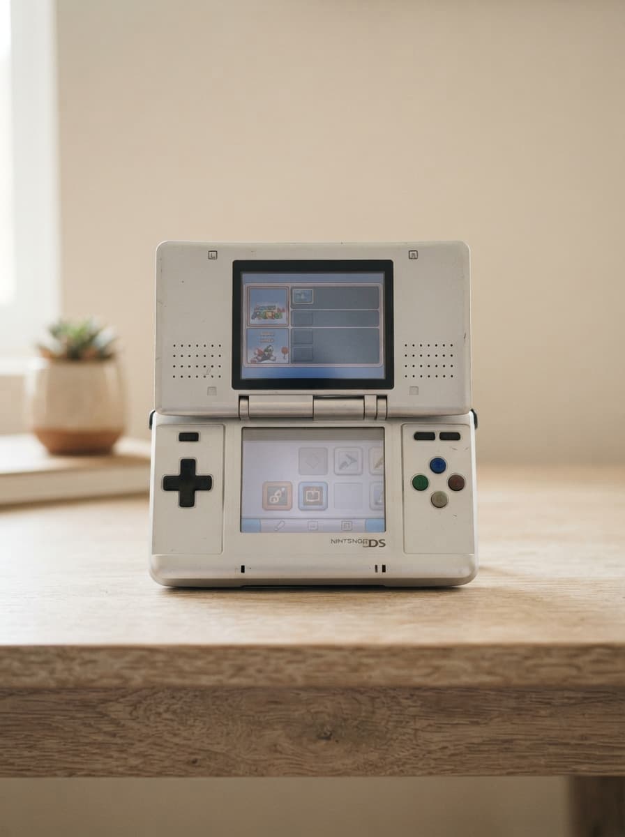 Foto de referência do desejo: Nintendo DS
